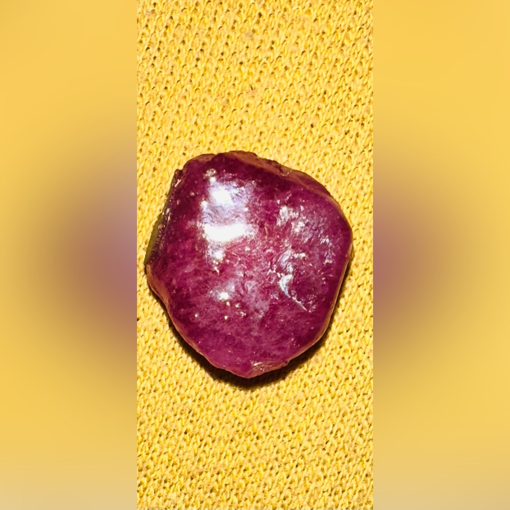 Polished natural RUBY - Picture 3 of 6